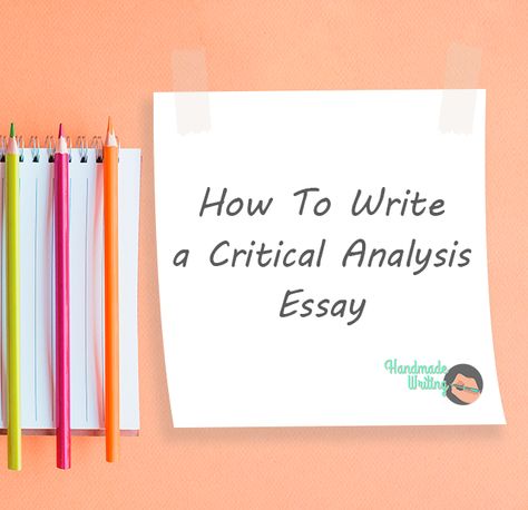 Critical Writing Tips, How To Write A Critical Essay, Critical Analysis Essay Outline, Analysis Writing, Writing Argumentative Essays, Critical Writing, Video Essays, English Essays, Rhetorical Analysis Essay