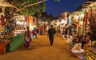 8 Most Amazing Places To Visit In Goa In December In 2019 Goa Travel, North Goa, Goa India, Beach Shack, Shopping Places, Night Market, Adventure Activities, Green Landscape, Tourist Places