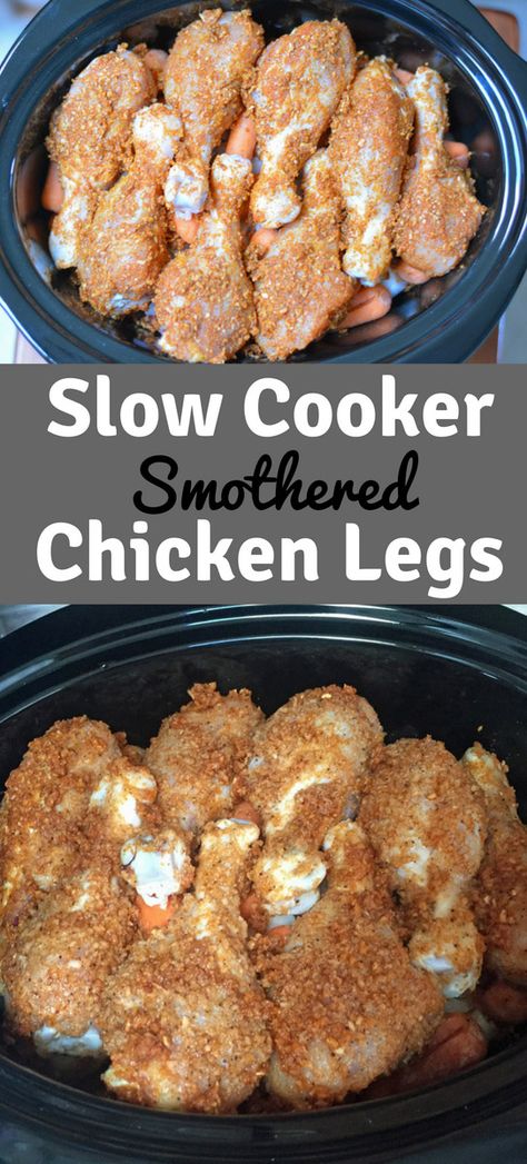 Chicken Drumsticks In The Crockpot Easy, Chicken Legs In The Crock Pot Healthy, Chicken Leg Freezer Meals, What To Do With Chicken Legs For Dinner, Smothered Chicken Legs In The Crock Pot, Crock Pot Chicken Legs Slow Cooker, Chicken Leg Recipes Instant Pot, Chicken Leg Crockpot Recipes, Crockpot Chicken Drumstick Recipes