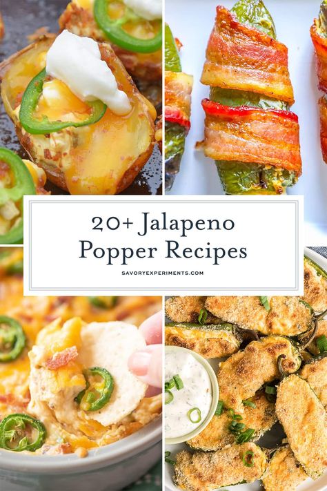 If you're craving something spicy & cheesy, or need an appetizer to bring to a party or event, these Jalapeno Popper Appetizers are perfect! Homemade Pizza Crust Easy, Jalapeno Popper Appetizer, Jalapeno Appetizer, Best Jalapeno Poppers, Recipes Using Cream Cheese, Flavored Butters, Bean Dip Recipes, Jalapeno Popper Recipes, Steak Potatoes