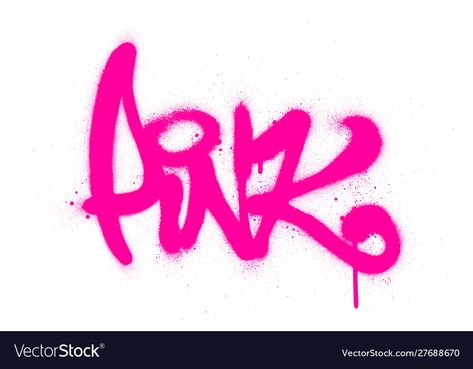 Graffiti C, Pink Word, Poster Design Kids, Pink Words, Graffiti Spray Paint, Graff Art, Graffiti Words, Alphabet Images, Graffiti Tagging