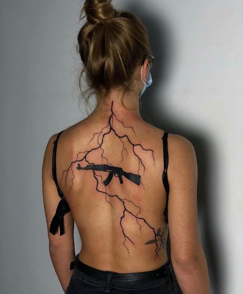 𝕱𝖑𝖆𝖘𝖍 𝕸𝖎𝖓𝖉 𝕮𝖎𝖗𝖈𝖑𝖊 ® on Instagram: “Lightning Source @authentic_vegan_tattoos” Lightning Tattoos, Arm Tattoos Drawing, Cover Up Tattoos For Women, Lightning Tattoo, Tattoo On Back, Wrap Tattoo, Vegan Tattoo, Henna Tattoo Designs Simple, Knee Tattoo