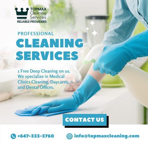 Do you need commercial cleaning business? 1 Free Deep Cleaning on us. We specialize in Medical Clinics Cleaning, Daycares and Dental Offices. Contact us for a free consultation and get your free estimate. #commercialcleaningservicesmarkham #commercialcleaningmarkham #janitorialservicesmarkham #cleaningservicesmarkham #cleaningcompanymarkham #officecleaningcompanymarkham #officecleaningmarkbam #janitorialcompanymarkham #cleanersmarkham #officecleanersmarkham Housekeeping Services, House Cleaning Company, Cleaning Services Company, Residential Cleaning Services, Professional House Cleaning, Clean Book, Commercial Cleaning Services, Residential Cleaning, Mattress Cleaning