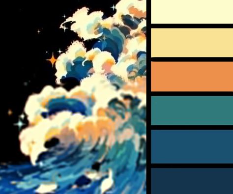 F2u Color Palletes, Blonde Color Palette Drawing, Summer Orange Color Palette, Colour Palette Painting, Polaroid Color Palette, Color Pallets Art Digital, Color Palette Tumblr, Fantasy Color Palette Concept Art, Ethereal Colour Palette