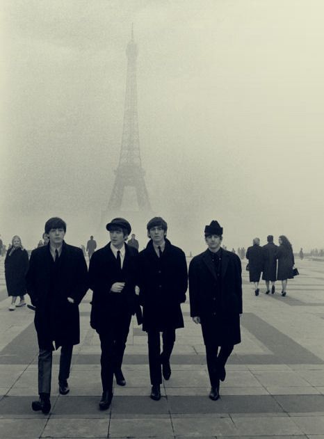 The Beatles! Broken Wings, The Fab Four, I'm With The Band, Jim Morrison, Eric Clapton, Ringo Starr, George Harrison, The Eiffel Tower, Great Bands