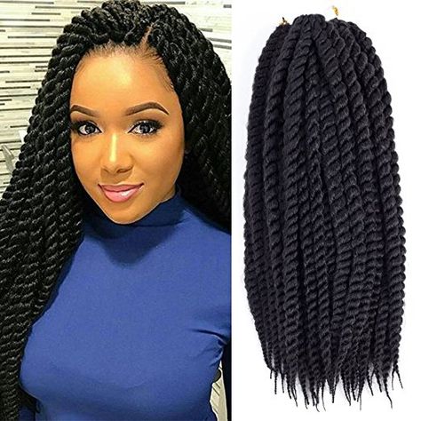 Jumbo Crochet Braids, Havana Twist Hairstyles, Crochet Hair Braids, Havana Mambo Twist Crochet, Senegalese Twist Crochet Braids, Senegalese Twist Crochet Hair, Mambo Twist, Havana Twists, Trendy We Fryzurach