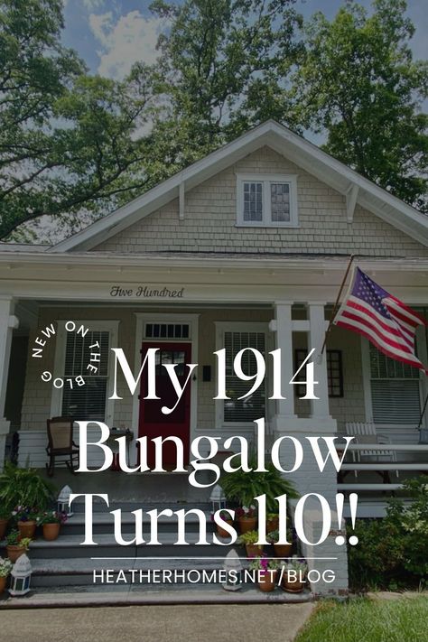 Owning a historic, 110-year-old home is an honor of a lifetime and with that privilege, also comes responsibility.  This year I'm tackling some repairs to do my part in making sure my home will last the next 100 years. 100 Year Old Home Renovation, Historic Home Renovation, Old House Decorating, 100 Year Old House, 1910 House, Old Home Renovation, 100 Year Old Home, Bungalow Decor, 1920s Bungalow