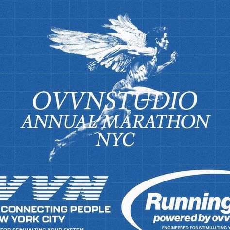 ovvnstudio | Tolga on Instagram: "Ovvnstudio - Running Club Graphics  A set of logo graphics around the concept of running/athletics. I was unsure if I would give this theme a try. After working on projects within this theme and doing branding-related work. I thought it might be good to work on some designs to share them within the Ovvnstudio branding. Preparing and getting ready for the upcoming week.  Engineered For Stimulating Your System Ovvnstudio  #icographica #logodesign #madewithadobecc #digitalarchive #designinspiration #y2k" Run Club Logo Design, Running Branding Design, Athletic Brand Logo, Run Club Logo, Running Logo Design, Running Club Logo, Run Logo, Running Logo, Running Design