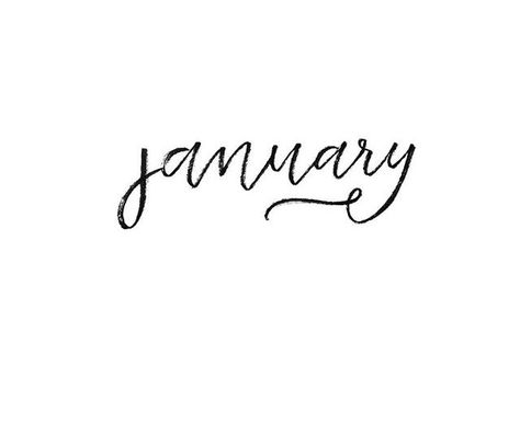 January Calligraphy, January Lettering, Cute Home Screens, Tattoo Font, Calendar Girls, Acrylic Nails Coffin Pink, January 2023, January 25, Calligraphy Letters