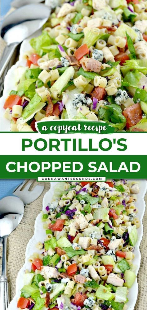 Chopped Salad Recipes Copycat, Chopped Salad Dressing, Cat Side, Best Salads, Best Salads Ever, Keto Breakfast Ideas, Chopped Salad Recipes, Fresh Salad Recipes, Best Salad Recipes