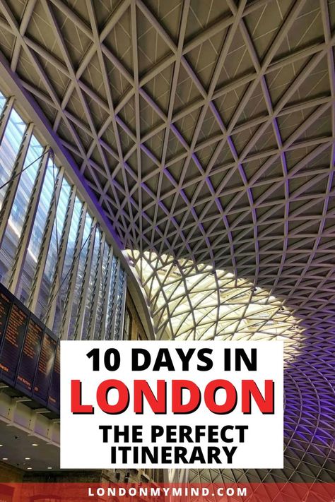 Looking to spend 10 days in London? Here's the perfect 10-day London itinerary to help you plan your London trip! Best Markets In London, London Bucket List, London Itinerary, Travel Guide London, Day Trips From London, Trip To London, London Trip, London Shopping, London Aesthetic