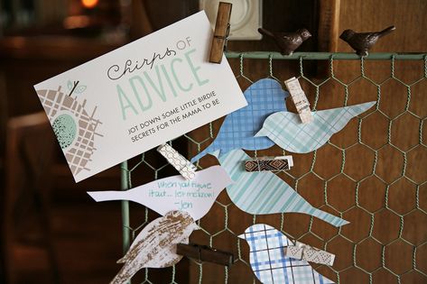 Bird Bridal Shower Theme, Birds And Bees Baby Shower Ideas, Bird Themed Baby Shower Ideas, Bird Baby Shower Theme, Nesting Party, Bird Theme Parties, Bird Baby Shower, Hatch Baby, Engagement Decor