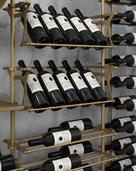 🍷Attention wine lovers! It’s time to show off your beautiful wine collection. Our elegant metal wine display showcases your favorite bottles and adds a touch of sophistication to your home.⁠ ⁠ Click the link in our bio to explore our collection now!⁠ ⁠ .⁠ .⁠ .⁠ ⁠ #wineroom #winerack #winestorage #winelovers #custommetalwork #metalwork #metalworker #customfabrication #architectureanddesign #interiordecor #interiorinstagram #interiordesign #interiordesigner #interiorstyling #architecturaldiges... Wine Collection Display, Under Stairs Wine, Under Stairs Wine Cellar, Wine Wall Display, Wine Bottle Shelf, Bistro Shelving, Wine Displays, Bottle Shelf, Custom Metal Work