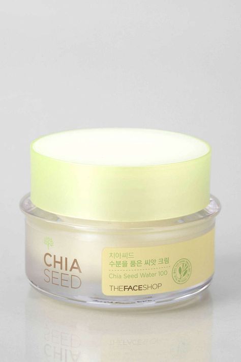 The Face Shop Chia Seed Moisture Holding Face Cream, $34 Holding Face, Beauty Products You Need, Face Creams, Japanese Skincare, The Face Shop, It Goes On, Mouthwash, Face Moisturizer, Korean Skincare