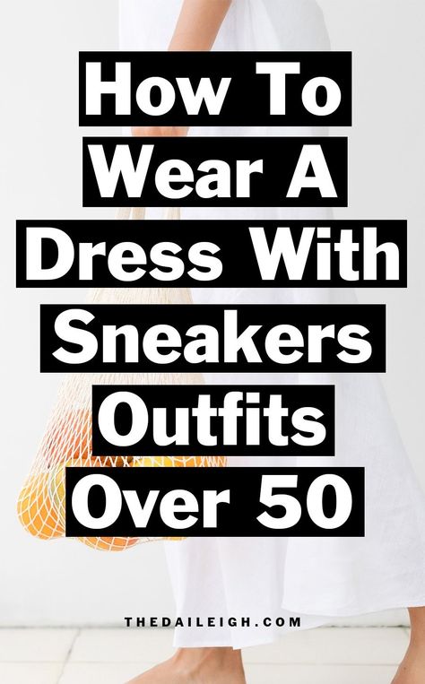 How To Dress At 50, Outfit Ideas For Lunch With Friends, Fall Outfits In Warm Weather, Snappy Casual Outfits For Women, Dresses And Tennis Shoes Outfits, Park Outfit Ideas Summer Casual, Sneaker Dress Outfits Women, Tan Sneaker Outfits Women, Dressing Over 40 Clothes