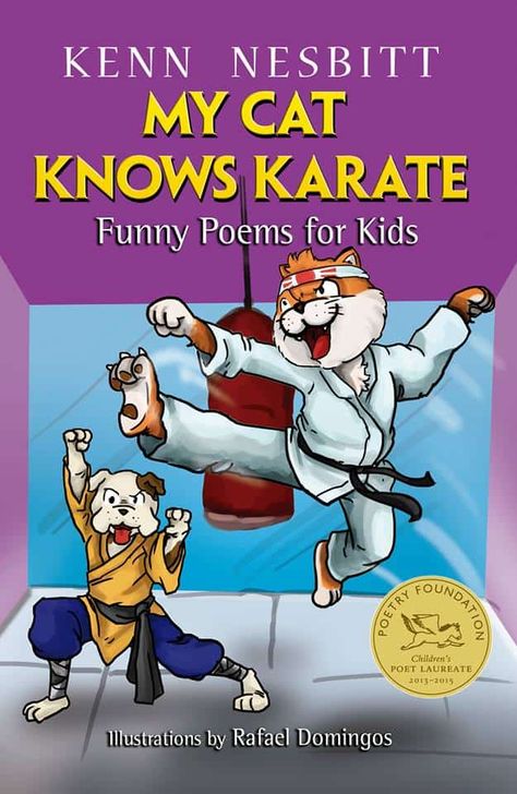 My Cat Knows Karate – Kenn Nesbitt's Poetry4kids.com Kenn Nesbitt, Funny Poems For Kids, Chuck Norris Movies, Poetic Techniques, Poems For Kids, Childrens Poetry, Funny Poems, Poetry Foundation, Poetry For Kids