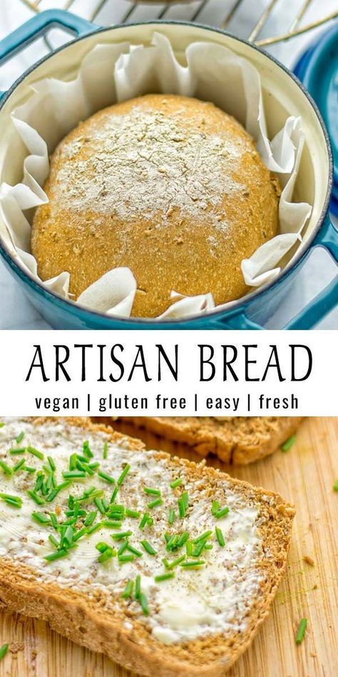 Gluten Free Artisan Bread, Gluten Free Vegan Bread, Homemade Gluten Free Bread, Buckwheat Bread, Best Gluten Free Bread, Vegan Bread Recipe, Gluten Free Bagels, Olive Bread, Pan Sin Gluten