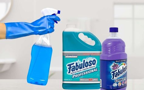 How to Dilute Fabuloso for a Spray Bottle | Little House Lovely Home Fabuloso Cleaner, Diy Cleaning Spray, Diy Sprays, Cleaning Spray, Glass Spray Bottle, Airtight Containers, Lovely Home, House Cleaning, Plastic Waste