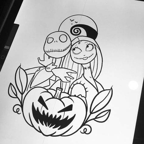 Jack Skellington Tattoo, Wood Burning Patterns Stencil, Nightmare Before Christmas Tattoo, Christmas Tattoo, Naruto Sketch Drawing, Petite Tattoos, Tattoo Art Drawings, Skull Wallpaper, Tattoo Outline