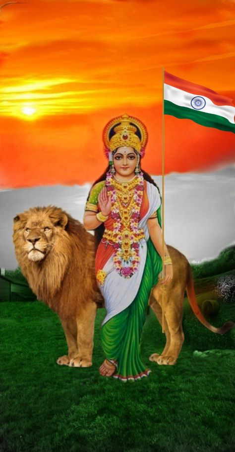 Vijay solanki Bharat Mata Fancy Dress, Bharat Mata Images, Bharat Mata, Warrior Images, Hd Photos Free Download, Maa Wallpaper, God Pics, Dont Break My Heart, Indian Flag Wallpaper