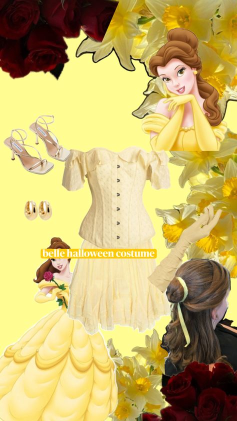 beauty and the beast belle halloween costume Beauty An The Beast, Belle Halloween Costume, The Beast Costume, Belle Halloween, Halloween Costumes Brunette, Beauty And The Beast Costume, Beast Costume, Beauty And The Beast Belle, The Beast