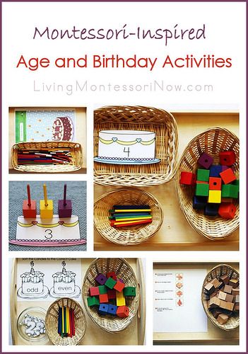 Link to Montessori Celebration of Life post along with ideas for using Spielgaben materials and free printables to create Montessori-inspired activities focusing on ages and birthdays Montessori Birthday Celebration, Montessori Birthday, Preschool Birthday, Montessori Trays, Timmy Time, Diy Montessori, Montessori Lessons, Montessori Preschool, Montessori Ideas