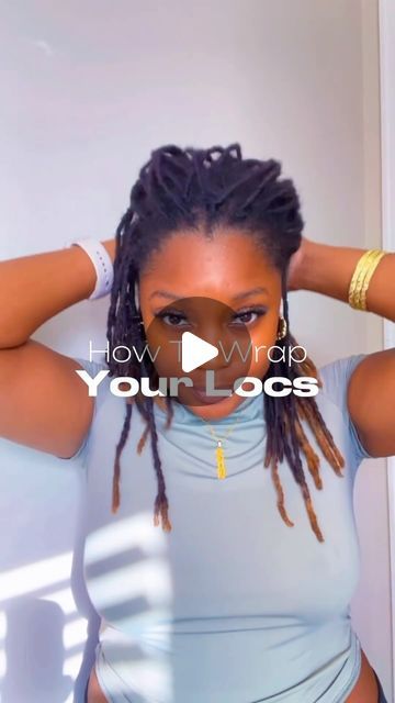 LocNationThe Movement on Instagram: "Do you guys style your locs with wraps? • • • • @kys.locs_ 3 quick wrap styles for your locs when you’re on the go!   I wanted to do some styles that doesn’t require you to use a hair tie because I couldn’t find mine at the time 😂  . . . . .  #loctutorial #headwraptutorial #headwrapstyle #locstyles #locstylesforwomen #blackgirlswithlocs #locdin #locsandmelain #locs4life #locsatlanta #loccommunity #loccouple #loccrush #locblogger #explorepage" Locs With Scarf Head Wraps, Loc Styles With Scarf, Loc Wrap Styles, Easy Loc Hairstyles, Locs And Headwraps, Head Wrap Styles For Locs, Headwrap Styles With Locs, Guys Style, Headwrap Tutorial