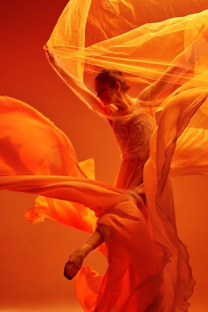 Photo ballerina young graceful female ba... | Premium Photo #Freepik #photo #contemporary-dance #ballet-dancer #ballet #ballerina Fire Moodboard, Light Editorial, Contemporary Dance Photography, Ballerina Photography, Dancer Ballet, Dancer Photography, Ballet Studio, Red Studio, Ballet Art