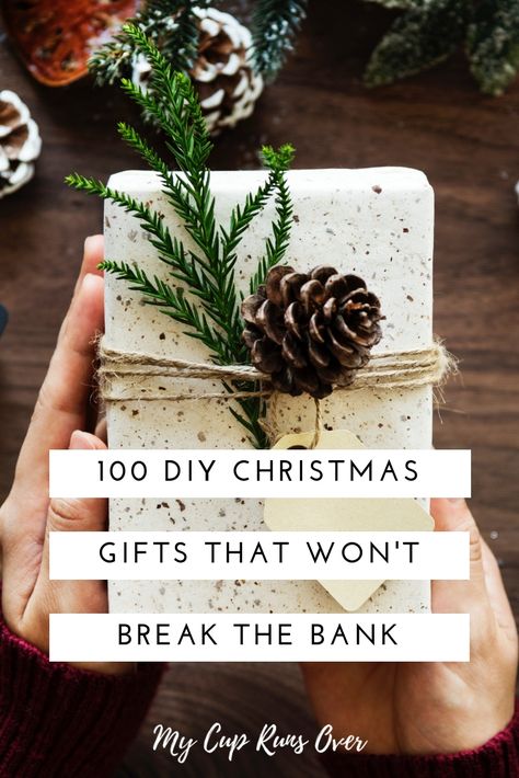 100 DIY Gifts: The Ultimate Handmade Christmas Gift Guide Joululahjat Diy, Unique Christmas Gifts Diy, Diy Christmas Gifts For Friends, Christmas Experiences, Friends Gifts, Navidad Diy, Cadeau Diy, A Present, Handmade Christmas Gifts