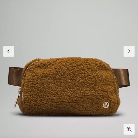 Everywhere Fleece Belt Bag, Fanny Pack Style, Lululemon Bags, Everywhere Belt Bag, Festival Bag, Saddle Brown, Caramel Color, Black Crossbody, Brown Fashion