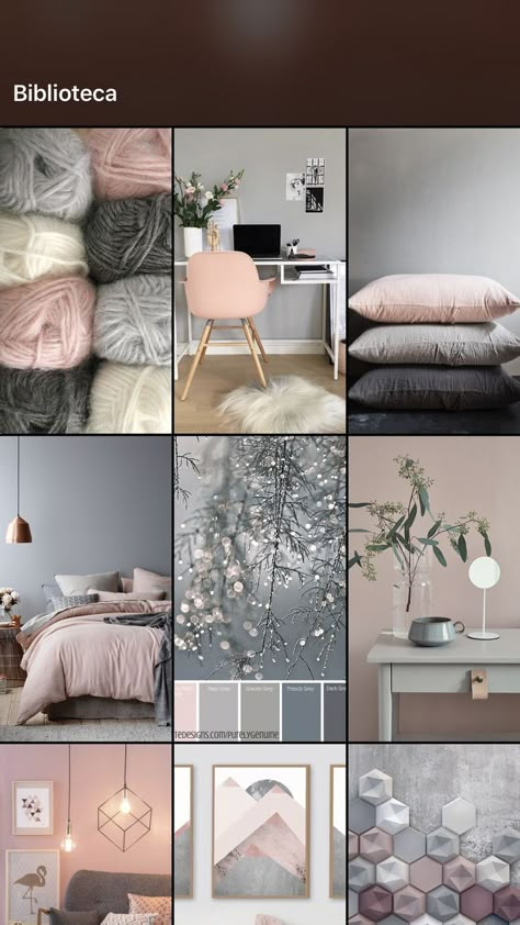 Dekorasi Kamar Tidur, Bedroom Color Schemes, Gray Bedroom, Trendy Bedroom, Decor Minimalist, Living Room Colors, Room Paint, Bedroom Colors, My New Room