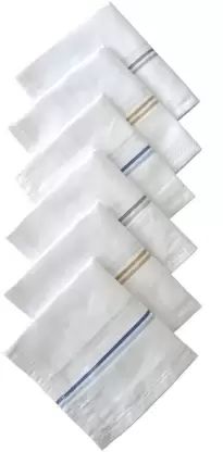 SpringLoom Premium Quality Men's Women's Pure Cotton Hanky ["White"] Handkerchief - Buy SpringLoom Premium Quality Men's Women's Pure Cotton Hanky ["White"] Handkerchief Online at Best Prices in India | Flipkart.com Handkerchief Men, White Plains, King Size, Free Size, Large Size, Elegant Design, Pure Cotton, Casual Style, White Stripe