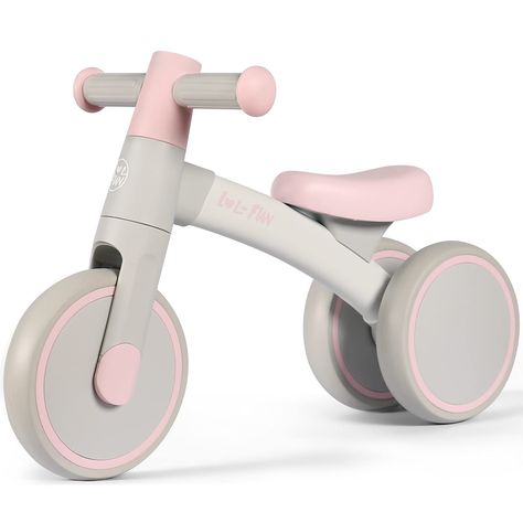 LOL-FUN Baby Balance Bike 1 Year Old, Toys for One Year Old Girls and Baby Boys, Baby First Birthday Gifts for 12-24 Month Ba Toys For One Year Old, Baby Bike, One Year Birthday, Baby Equipment, Riding Toys, First Birthday Gifts, Balance Bike, Birthday Gifts For Boys, Ride On Toys