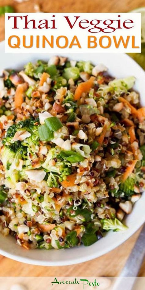 Veggie Quinoa, Dressing Healthy, Quinoa Recipes Easy, Quinoa Recipes Healthy, Healthy Bowls Recipes, One Pot Meal, Quinoa Bowl, Healthy Bowls, Bowl Recipe