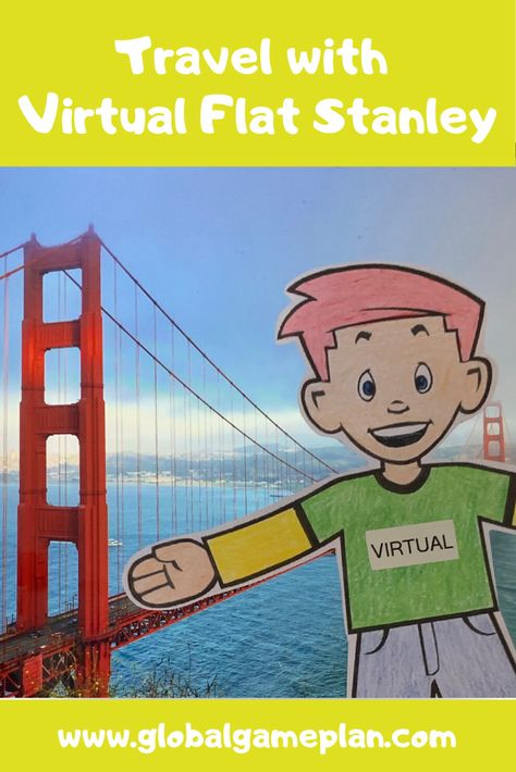 Since Flat Stanley can’t travel in real life as he normally would, he is going to travel around the world virtually. This is the perfect activity for kids to do while stuck at home and it only takes six easy steps. Teachers can adapt their regular Flat Stanley lessons and use them for distance learning.  #virtualflatstanley #flatstanleyproject #flatstanleybooks #virtualtravel #lessonplans #stuckathome #kidsactivities Flat Stanley Ideas, Flat Stanley Activities, Friendship Preschool Crafts, Stanley Ideas, Flat Stanley Project, First Grade Projects, June Activities, Bitmoji Classroom, Flat Stanley