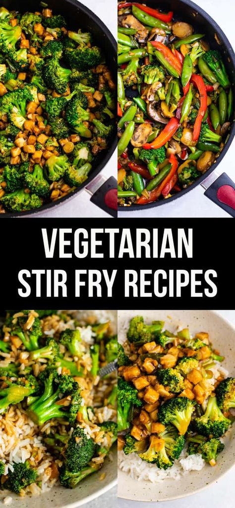 Healthy Takeout, Takeout At Home, Veg Stir Fry, Veggie Stir Fry Recipes, Vegetable Stir Fry Recipe, Vegetarian Stir Fry, Wok Recipes, Vegan Stir Fry, Pastas Recipes