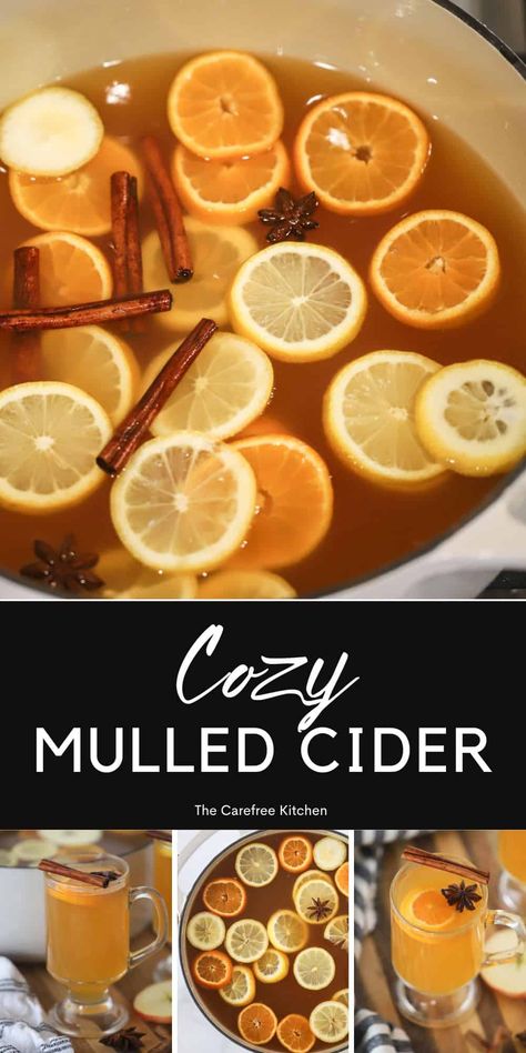 Hot Mulled Cider Recipe, Hot Mulled Apple Cider, Spiced Cider Recipe, Hot Mulled Cider, Cider Drink Recipes, Spiced Apple Cider Recipe, Hot Apple Cider Recipe, Mulled Cider Recipe, Apple Cider Drink