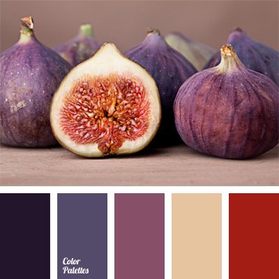 Color of ripe figs, it can still be called aubergine, suit those who like dark colors in interior design. But use this palette carefully, that would not go In Color Balance, Color Palette Ideas, Color Schemes Colour Palettes, Warm Palette, Palette Ideas, Design Seeds, Color Harmony, Color Balance, Living Room Bathroom