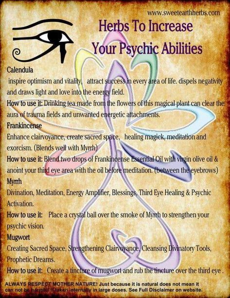 Sister Spell Binder on Twitter: "Herbs to increase your Psychic Abilities… " Witchcraft Herbs, Witchcraft Spells For Beginners, Magickal Herbs, Spells For Beginners, Magia Das Ervas, Healing Spells, Magic Herbs, Magick Spells, Magical Herbs