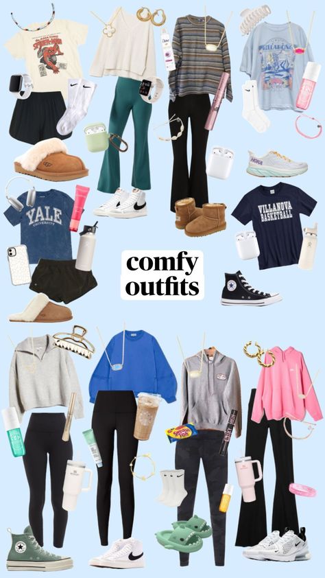 Outfit Inspo Collage, Cute School Outfits For Middle School, School Winter Outfits, Inspo Collage, Cute Middle School Outfits, Preppy Outfits For School, Preppy Fits, Middle School Outfits, Simple Outfits For School