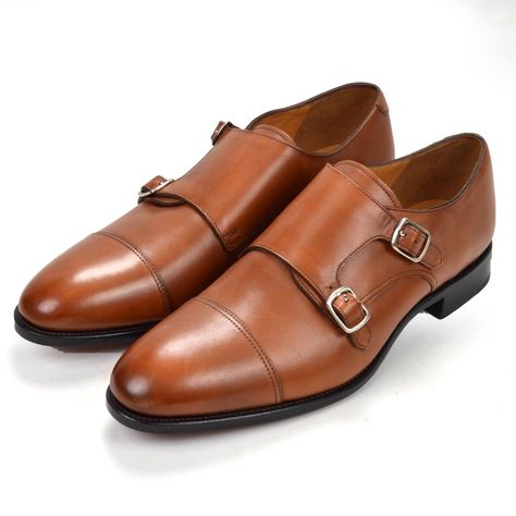 Charles Goodyear, Smart Dress Code, Monk Strap Dress Shoes, Men Shoes Formal, Monk Strap Shoes, Smart Dress, Business Shoes, Dark Tan, Colour Light