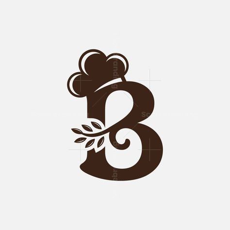 Bakery B letter logo logodesigncompany Logos For Bakery Ideas, Logo Design Ideas For Bakery, B Food Logo, Baking Logo Design Ideas, Bakery Logo Design Ideas Branding, Baking Logo Design Bakery Branding, Bake Logo Design, Bakery Brand Design, Bakery Logo Design Ideas Creative