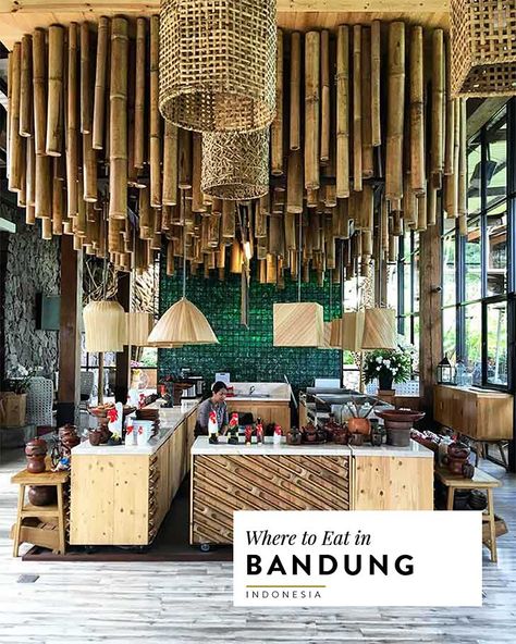 You can't miss these 7 things to do in Bandung Indonesia! Everything from authentic Indonesian food and restaurants, majestic sights and local culture. Asian Travel, Komodo Island, Travel Destinations Asia, Travel Pins, Indonesian Food, Adventure Activities, Seminyak, Solo Female Travel, East Asia