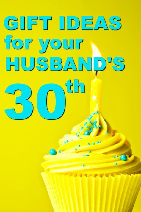 Gift ideas for your husband's 30th birthday | Milestone Birthday Ideas | Gift Guide for Husband | Thirtieth Birthday Presents | Creative Gifts for Men | Milestone Birthday Ideas, 30th Birthday Gifts For Men, 30th Birthday For Him, Husband 30th Birthday, 30th Birthday Presents, Thirtieth Birthday, Birthday Present For Husband, Present For Husband, Birthday Presents For Men