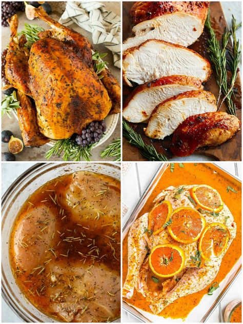 21 Turkey Marinade Recipes That Pack a Punch of Flavor! Marinating Turkey Thanksgiving, Marinade For Turkey Thanksgiving, Best Turkey Marinade Recipe, Deep Fried Turkey Marinade Recipes, Thanksgiving Turkey Marinade, Marinated Turkey Tenderloin Recipes, How To Marinate Turkey, Turkey Tips Marinade, Marinade For Turkey Breast