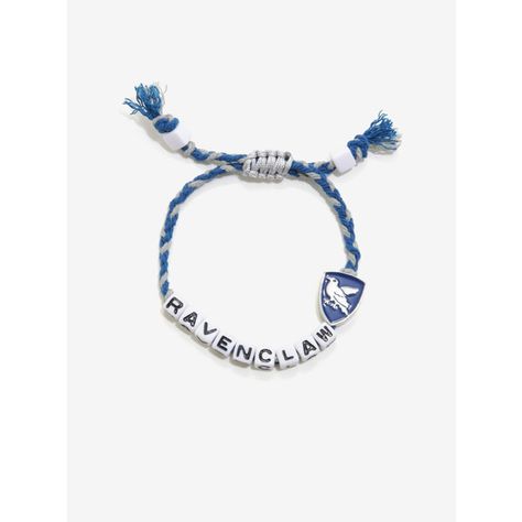 Harry Potter Ravenclaw White Beaded Bracelet ($11) ❤ liked on Polyvore featuring jewelry, bracelets, white bangle, warner bros., beads jewellery, beaded bangles and beaded jewelry Harry Potter Bracelet Ideas, Harry Potter Friendship, Ravenclaw Colors, Harry Potter Display, Harry Potter Bracelet, White Beaded Bracelet, Beaded Bangles, Ravenclaw Aesthetic, White Beads Bracelet