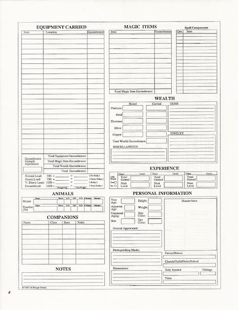 Custom 1st Edition AD&D Character Sheet - Jade Gaming News Rpg Character Sheet, Rpg Games, Character Sheet, Pretty People, Sheet Music, Video Games, Jade, Gaming, Miniatures