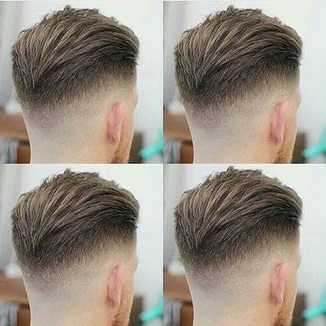 Medium Fade Haircut, Slick Back Haircut, Mid Fade Haircut, Stil Masculin, Mens Hairstyles Fade, Mid Fade, Gents Hair Style, Mens Hairstyles Thick Hair, Beard Hairstyle