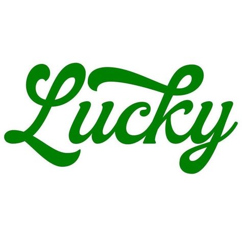 Lucky Tattoo, Brother Scanncut2, Pineapple Wallpaper, Decal Svg, Widget Ideas, Dream's Cat, Looney Tunes Cartoons, St Patrick's Day Crafts, Feeling Lucky