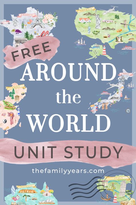 Homeschool Units, Elementary Geography, Summer Homeschool, Unit Studies Homeschool, Catholic Homeschool, Geography For Kids, Geography Activities, Free Homeschool Curriculum, Social Studies Curriculum